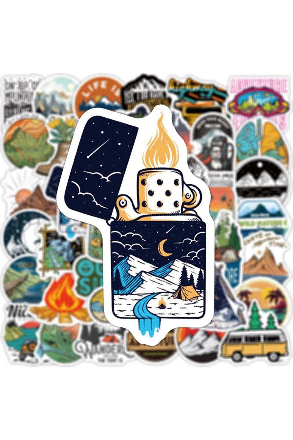 Lisslune | Adventure Scrapbooking Stickers