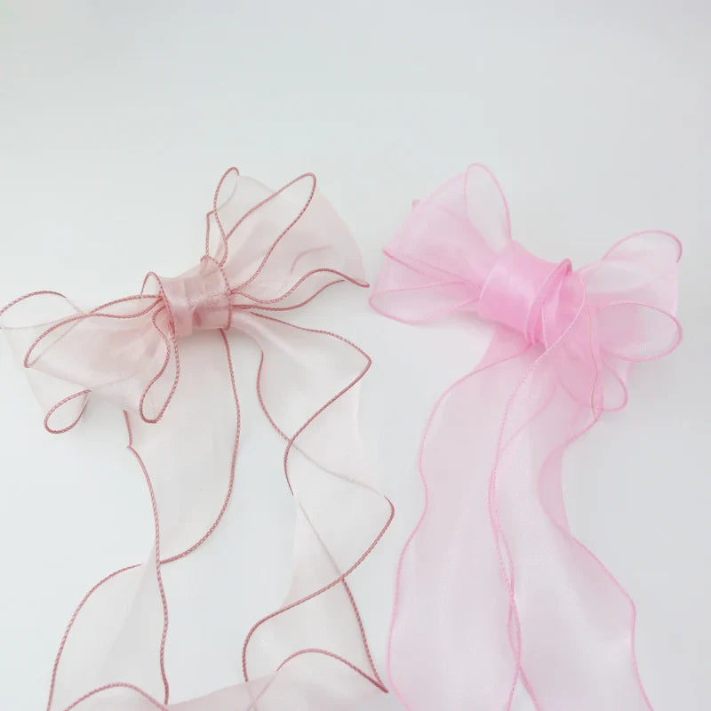 Rynx | 60mm Wave Silk Gauze Ribbon for Hair Ornaments Gift Wrapping Decorative Laces
