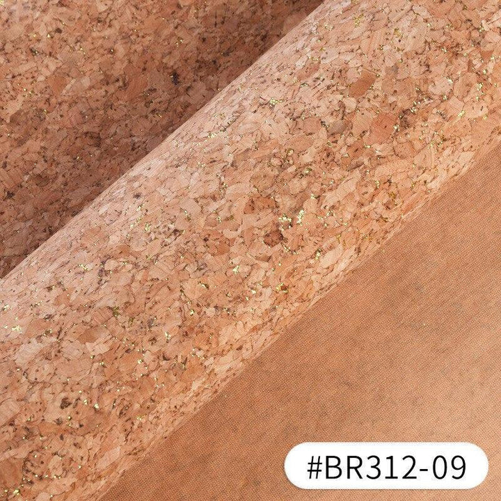 Lisslune | Natural Cork & Synthetic Leather DIY Fabric Kit - Custom Sizes for Every Project
