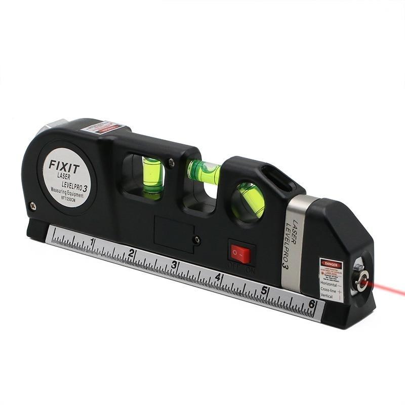 Lisslune | Laser level with measuring tape