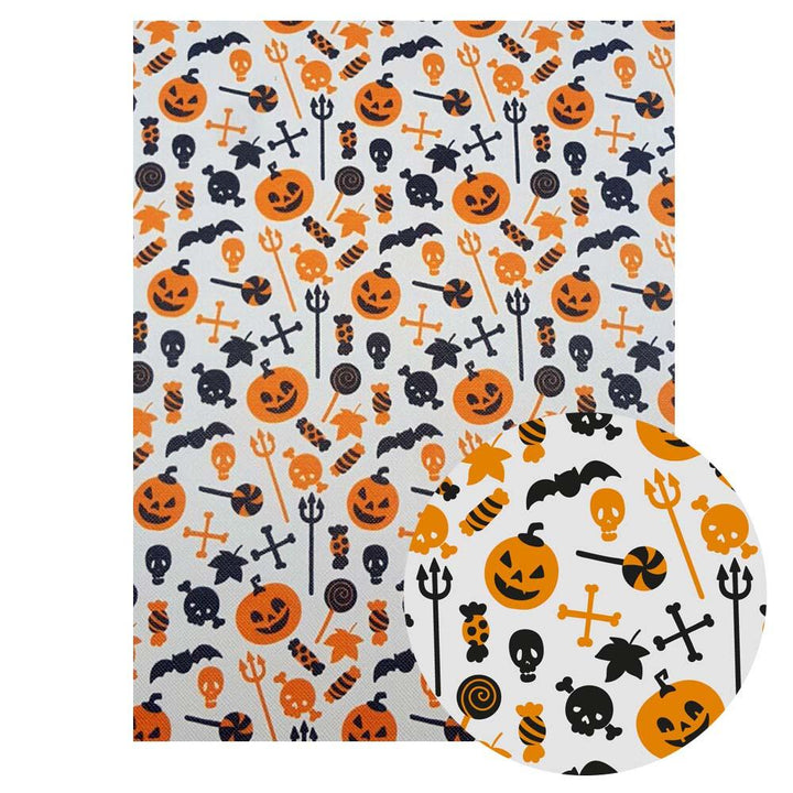 Lisslune | Creepy Delicious Synthetic Leather Craft Material for Creative Halloween Designs