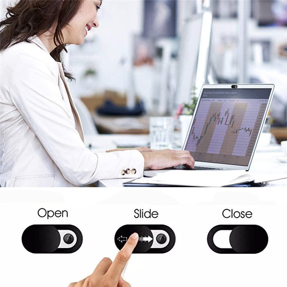 Lisslune | Self-adhesive webcam covers Ultra-thin camera cover for laptop & smartphone (5 pieces)