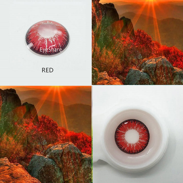 Rynx Cosplay AYY Red 14.5mm 1 Pair | 1 Year
