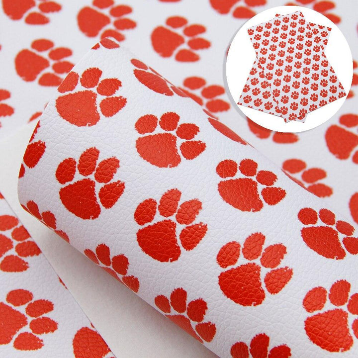 Lisslune | Blooming Elegance: Premium Floral Synthetic Leather for Inspired DIY Creations