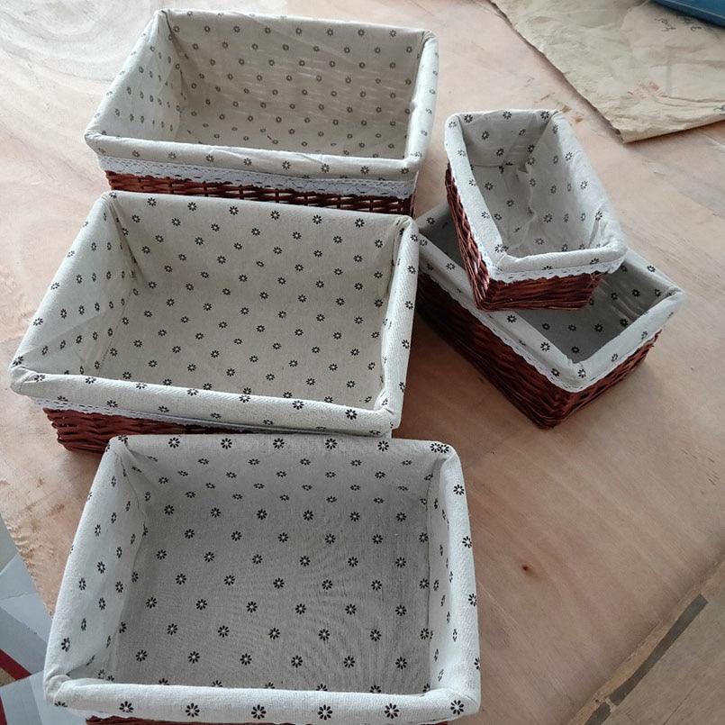 Lisslune | Eco-Chic handwoven willow storage baskets - sustainable style for every room