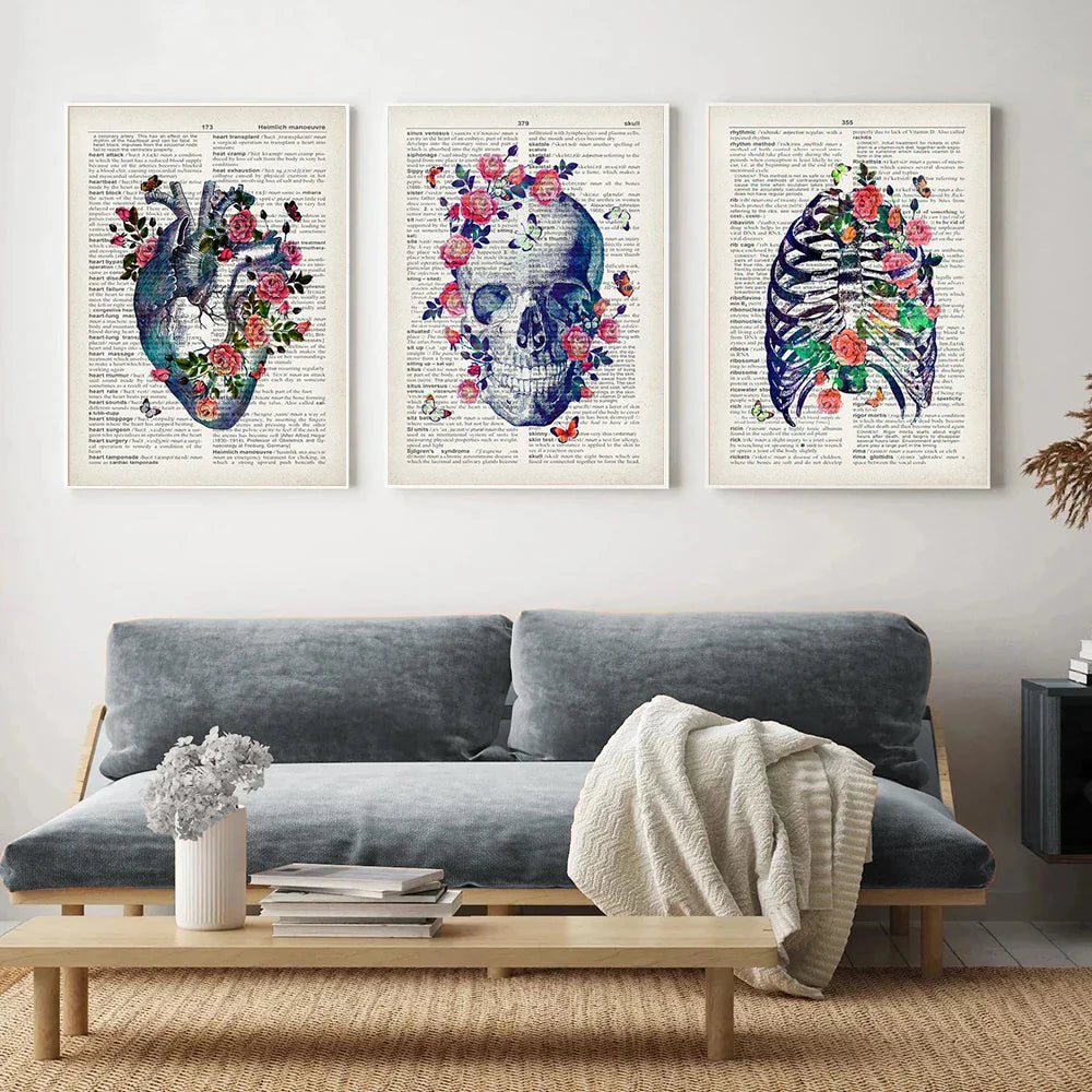 Lisslune | Anatomy Canvas Poster
