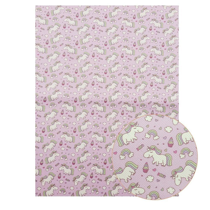 Lisslune | Magical Unicorn and Flamingo Leather Craft Kit