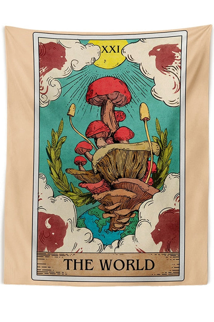 Lisslune | Mushroom Psychedelic Tapestry