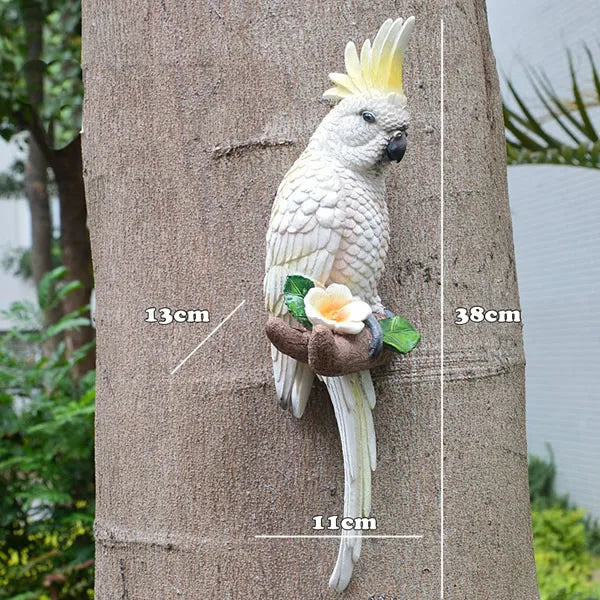 Lisslune | Tropical Vibe Parrot Tree Decor