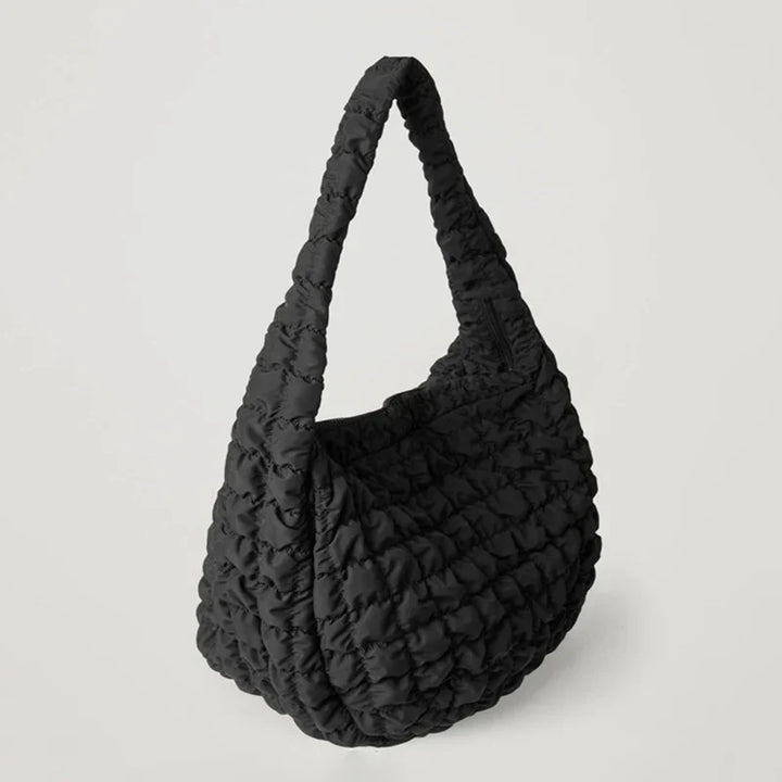 Lisslune | Cross Quilt X-Large Shoulder Bag