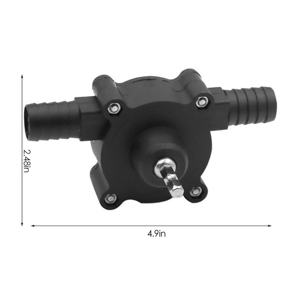 Lisslune | Self-priming water transfer pump with hand drill drive
