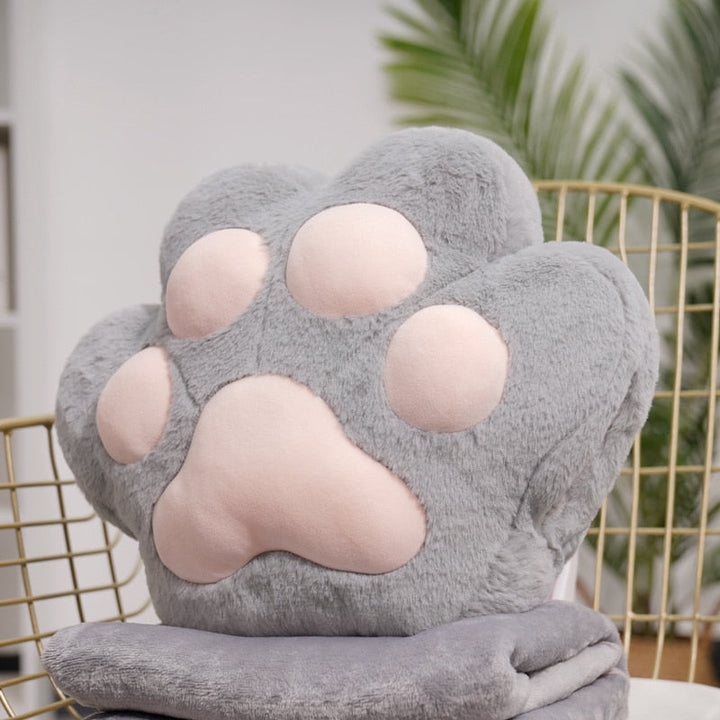 Lisslune | Fluffy Bear Paw Hand Warmer Pillow