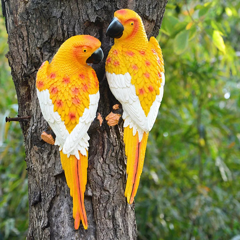 Lisslune | Tropical Vibe Parrot Tree Decor