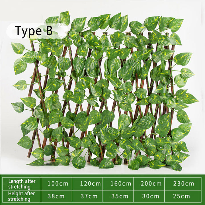 Lisslune | Adjustable Retractable Natural Looking Fence Cover