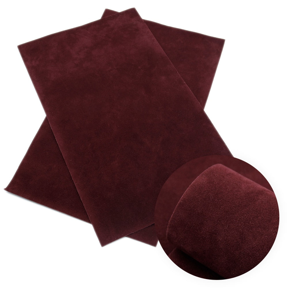 Lisslune | Elevate your craft with luxurious reversible velvet synthetic leather material
