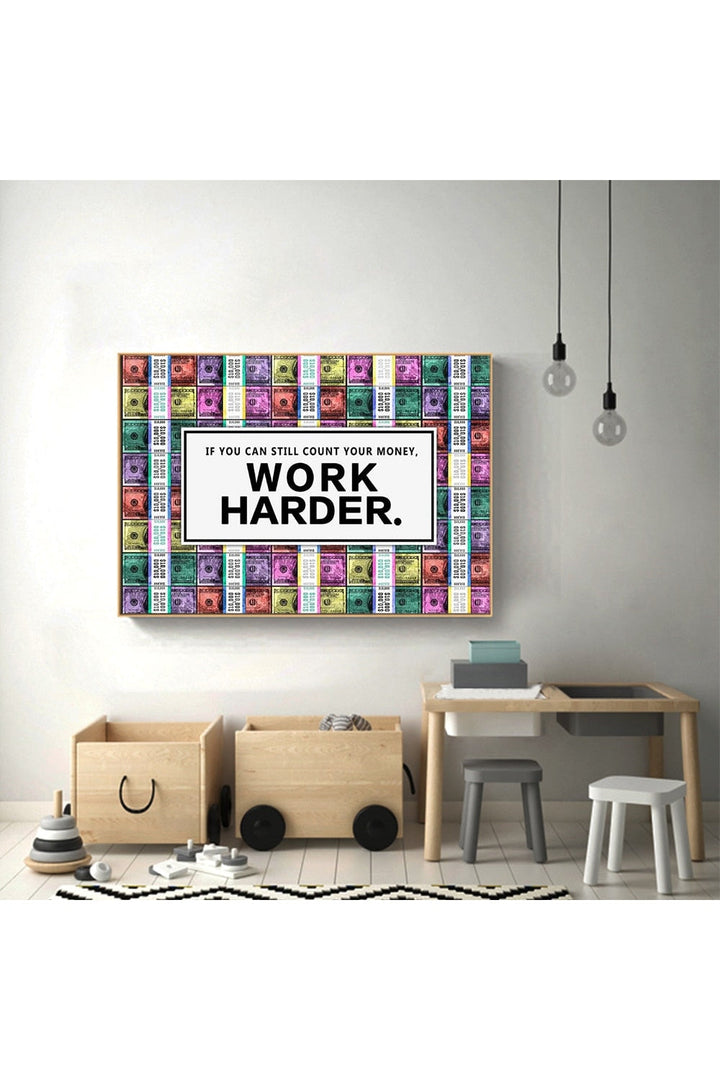 Lisslune | "Work Harder" Poster