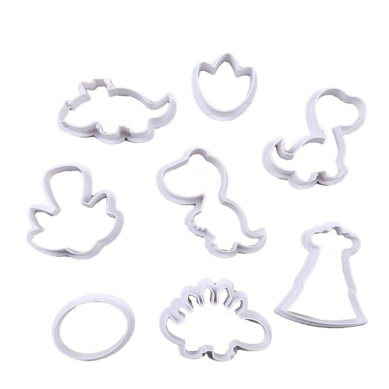 Lisslune | Dino Cookie Cutters 8-piece Set