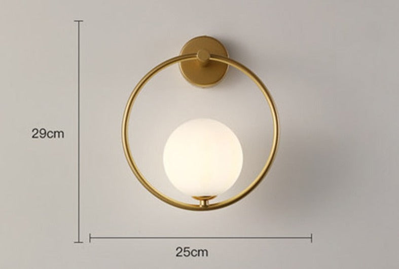 Lisslune | BulbAura - Scandinavian Wall Lamp