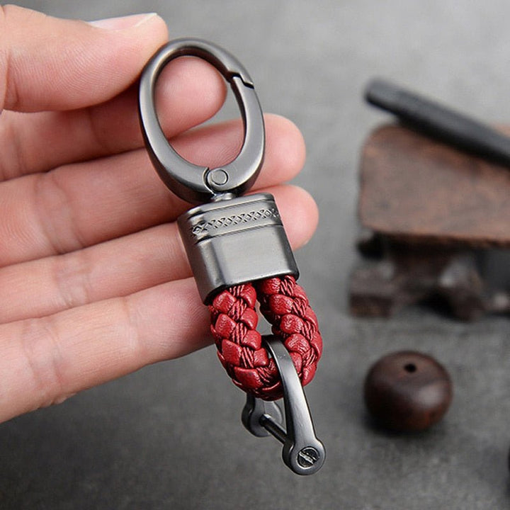Lisslune | Braided loop keychain for car keys