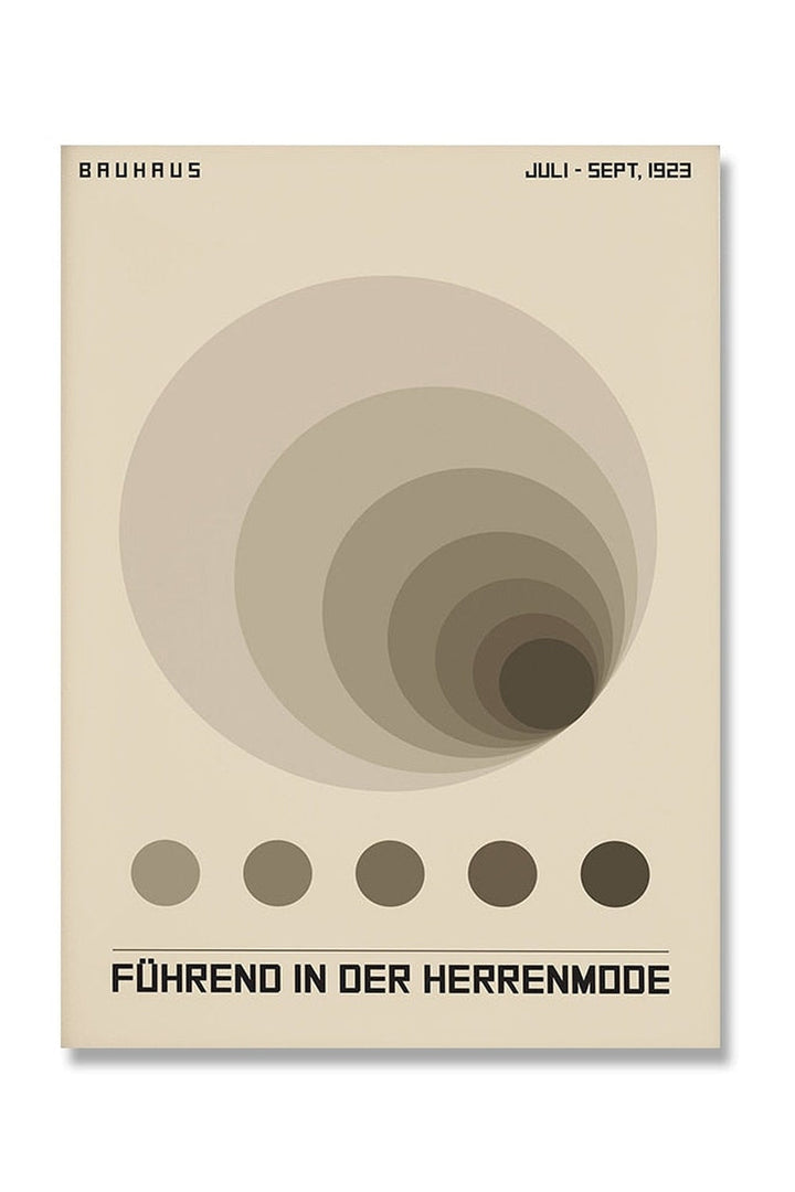 Lisslune | Geometric Canvas Poster
