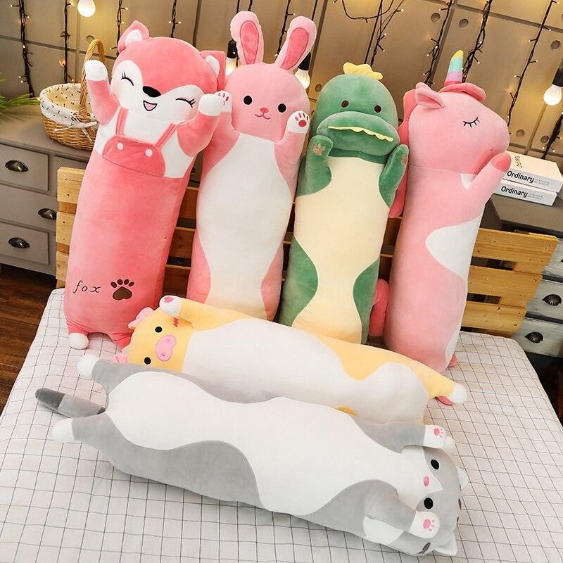 Lisslune | Magical Plush Dino Unicorn Kitty Sleep Pillow