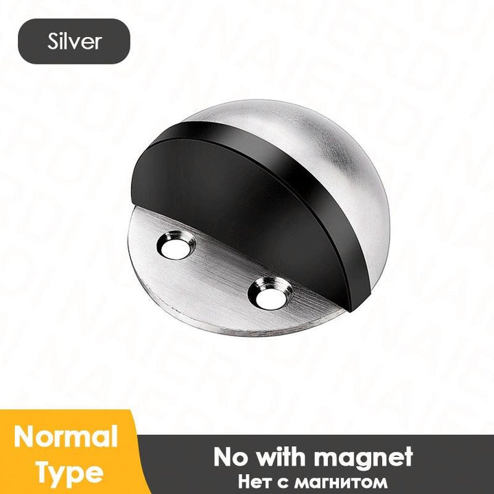 Lisslune | SilentShield Magnetic Door Stopper Set - Premium Stainless Steel for a Peaceful Home