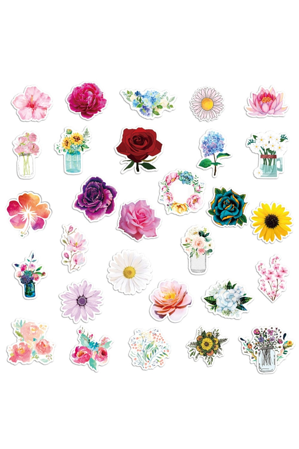 Lisslune | Flower Sticker Set