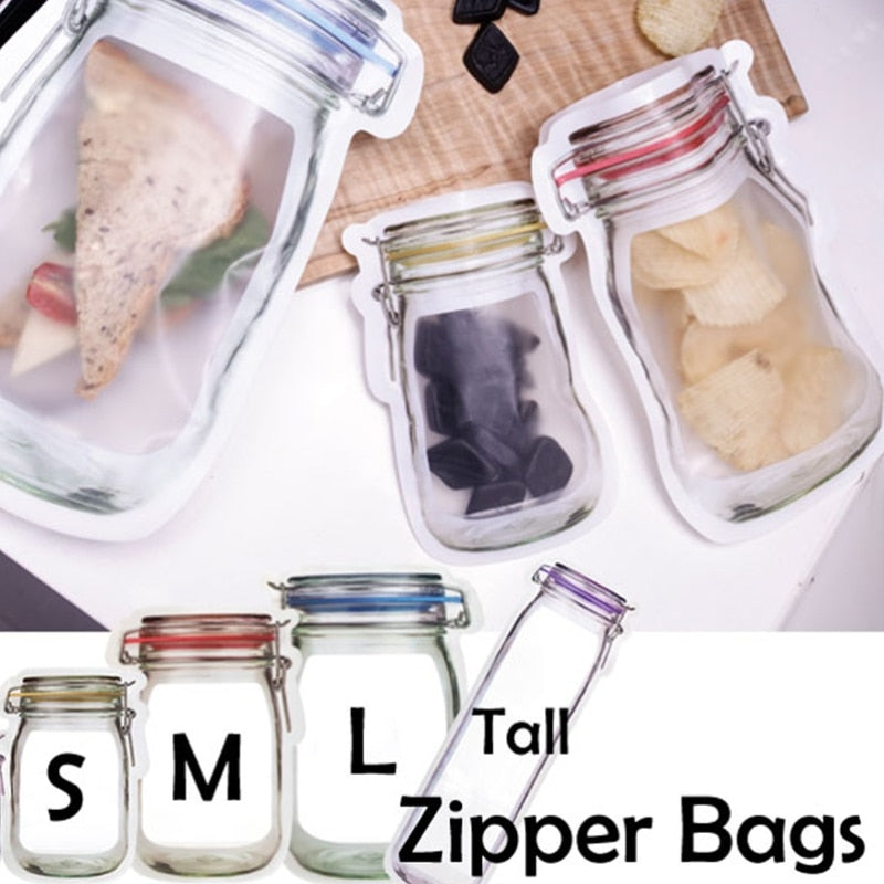 Lisslune | Reusable Transparent Jar Storage Bags