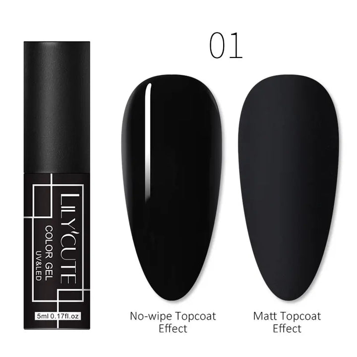 Rynx | 5ml Line Nail Art Polish Liner Pen Gel with Brush Varnish Semi Permanent Gel Nail Polish Wire Drawing Line Nail Art Tool