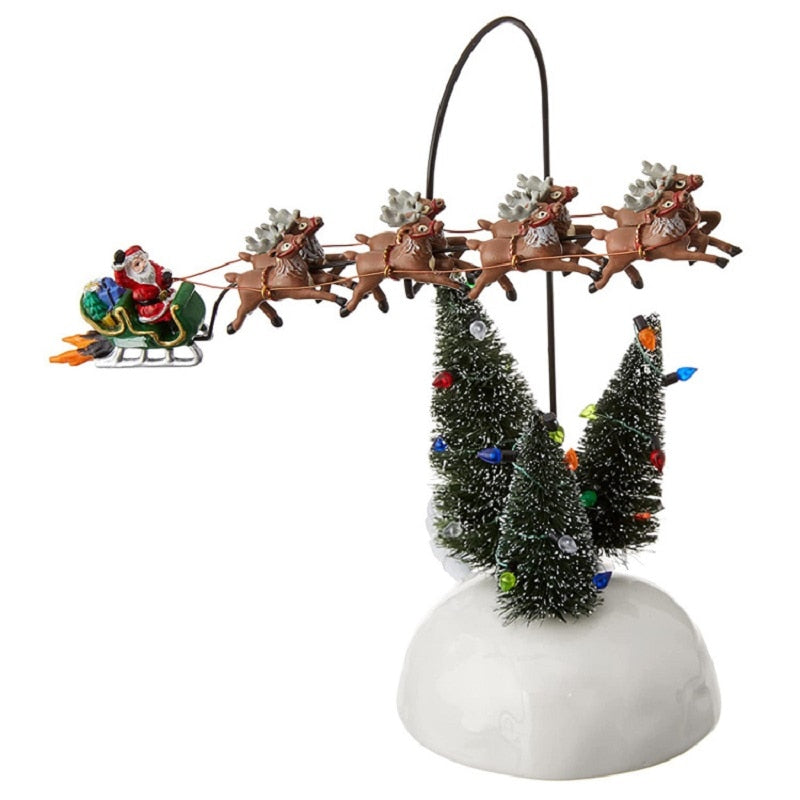 Lisslune | Miniature Christmas House Desktop Decor