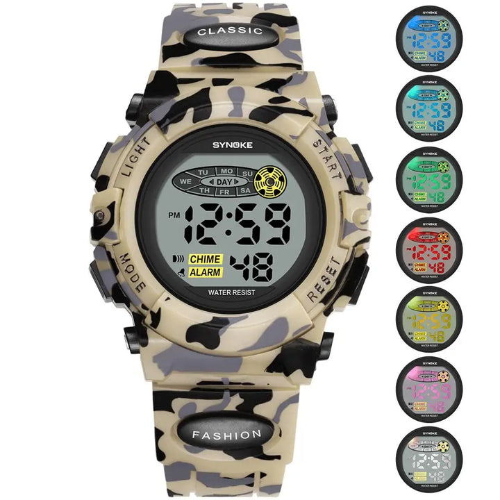 Lisslune | Waterproof Digital Kids Watch