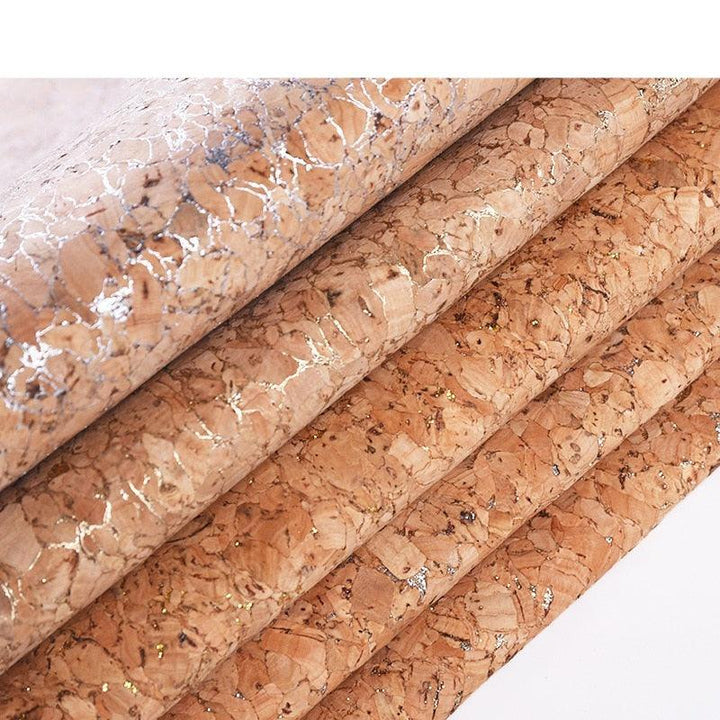 Lisslune | Natural Cork & Synthetic Leather DIY Fabric Kit - Custom Sizes for Every Project