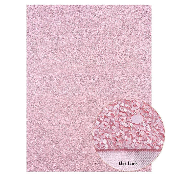 Lisslune | Glittering Chunky PU Leather Look: The Ultimate DIY Craft Companion
