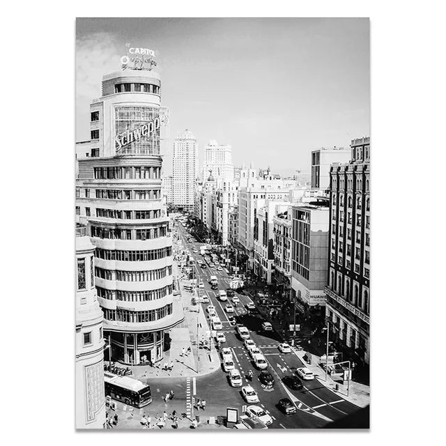 Lisslune | Street Canvas Poster