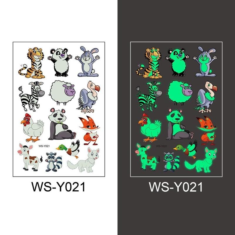 Lisslune | Temporary glowing children's tattoos