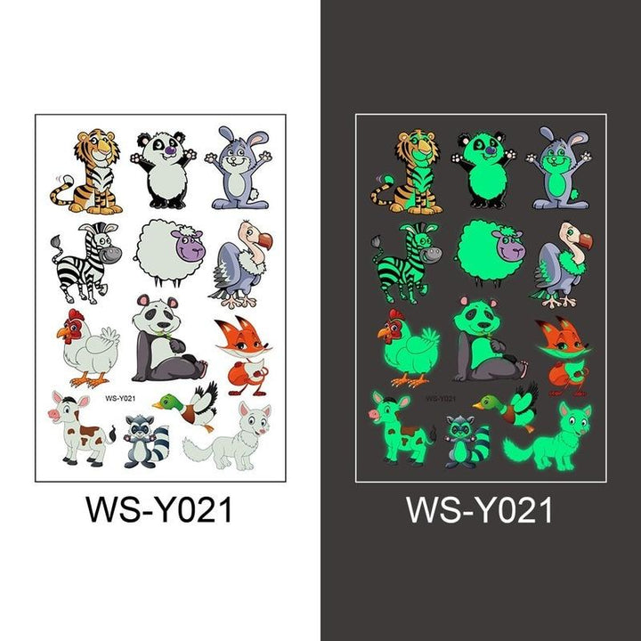 Lisslune | Temporary glowing children's tattoos