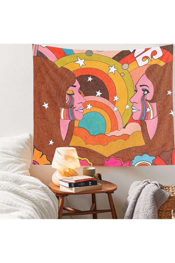 Lisslune | psychedelic art tapestry