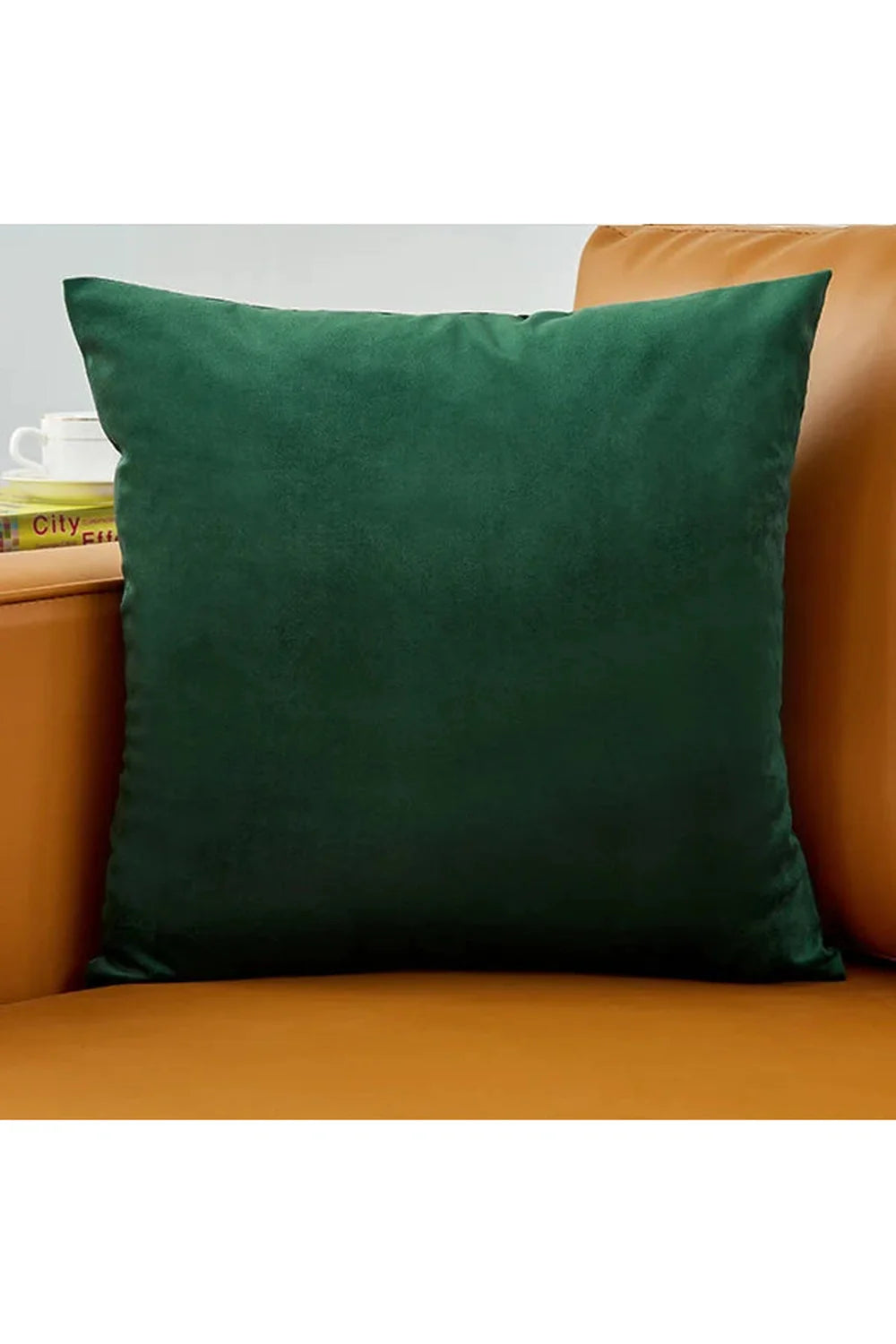 Lisslune | Beige velvet cushion cover