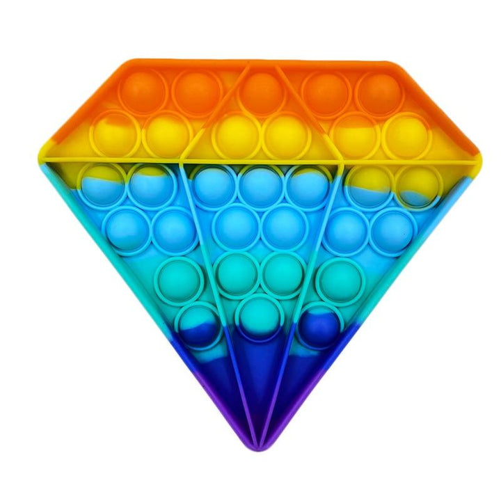 Lisslune | Plop It Rainbow Pop Up Fidget Game Finger Game