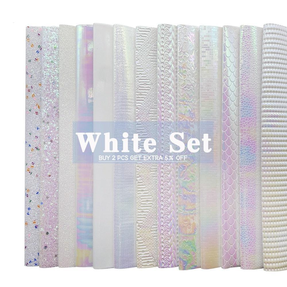 Lisslune | Enchanted Mermaid Glitter Fabric Collection - Ignite your crafting imagination