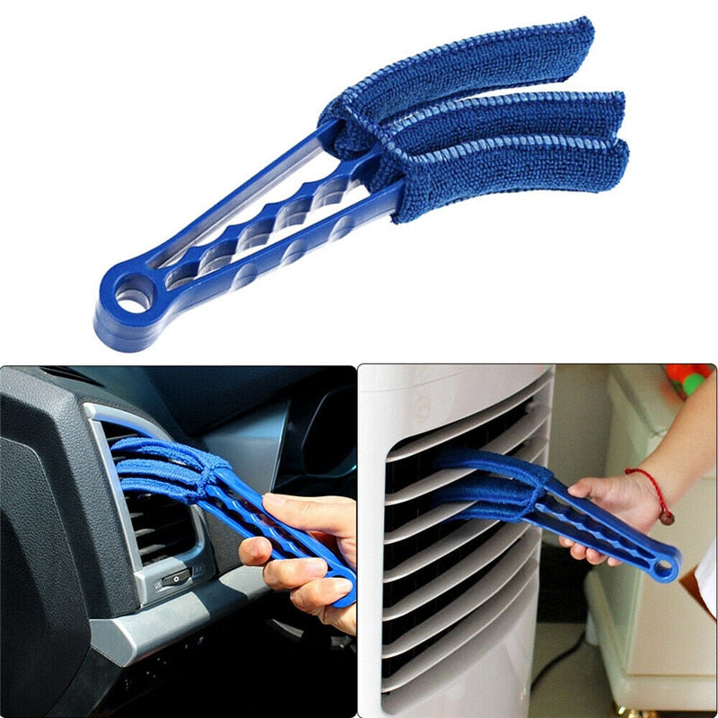 Lisslune | Microfiber Car Air Conditioner Vent Quick Cleaning Brush