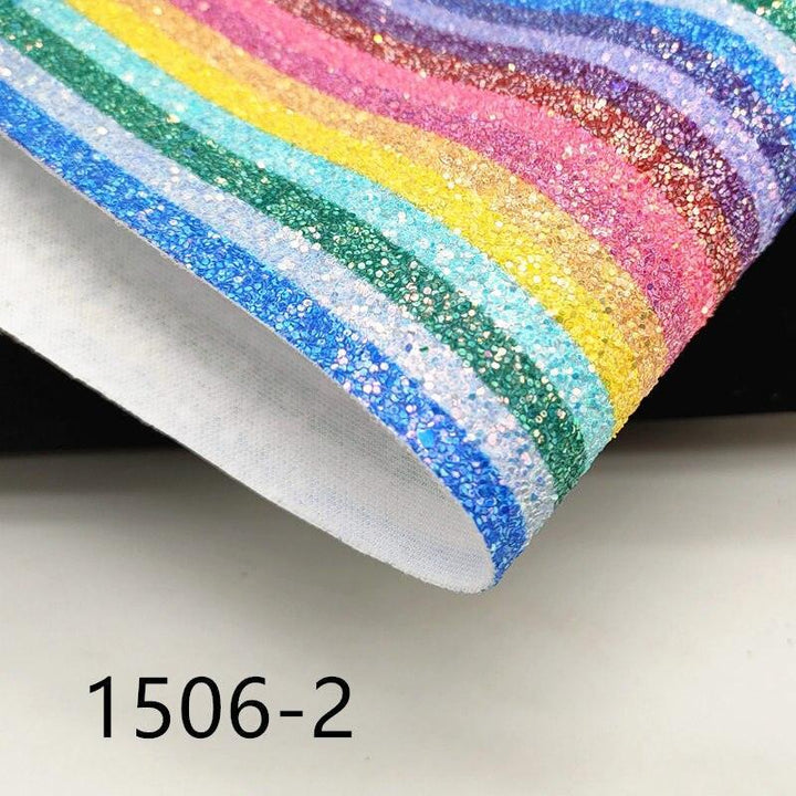 Lisslune | Shiny Synthetic Leather Craft Sheets for Radiant Projects