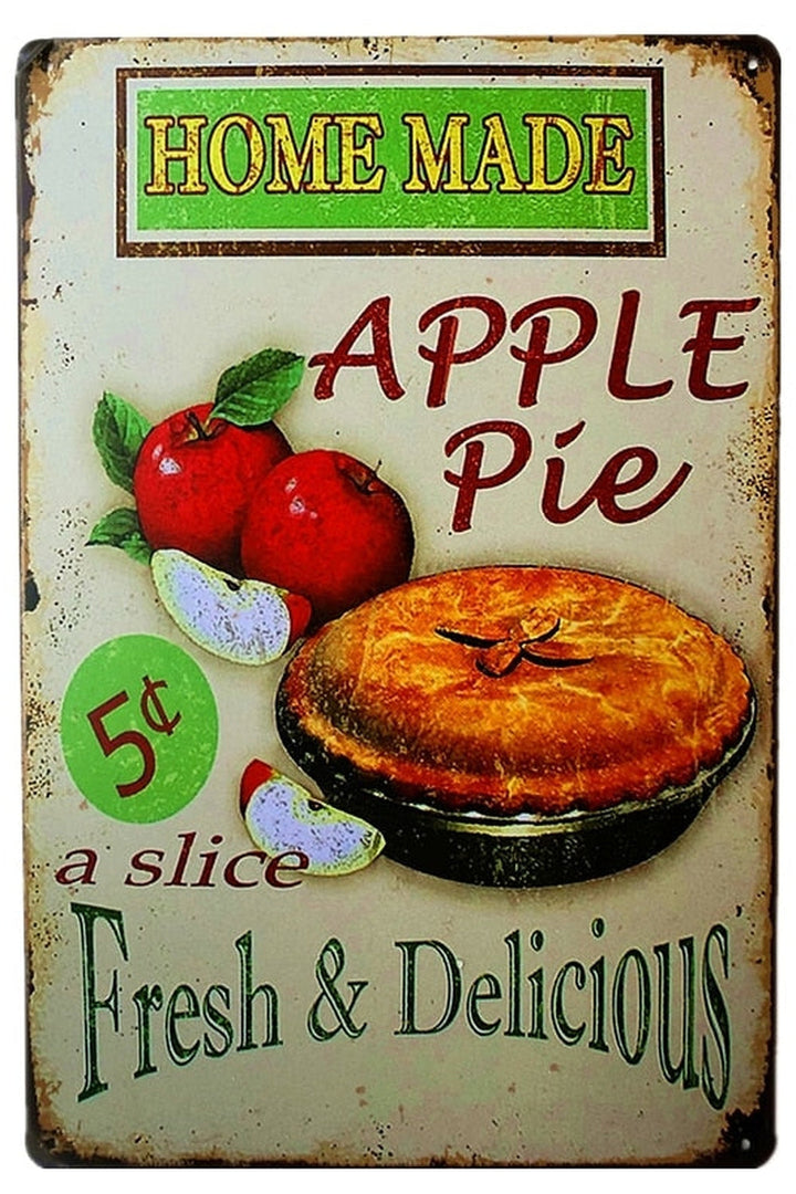 Lisslune | Food Theme Metal Poster