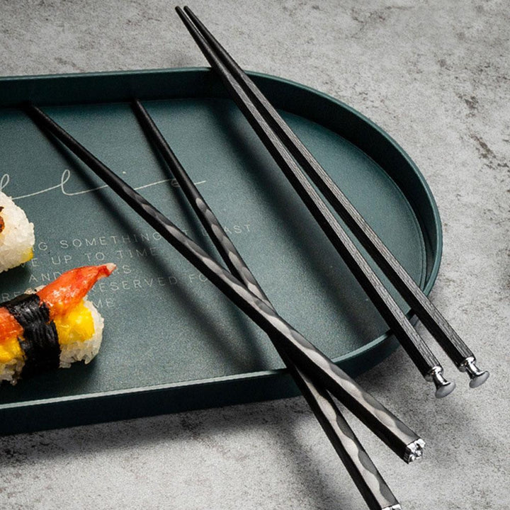 Lisslune | DineLux – Luxurious Chopstick Set with Refined Designs (5 Pairs)