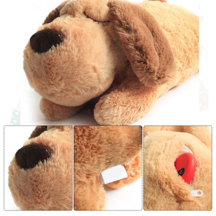 Lisslune | CUDDLEPUP – Plush toy with heartbeat for calming puppy nights