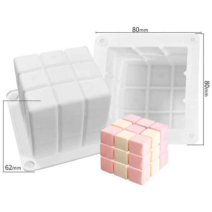 Lisslune | DIY Silicone Mold Set for Candles, Wax Melt, and Soap Creations