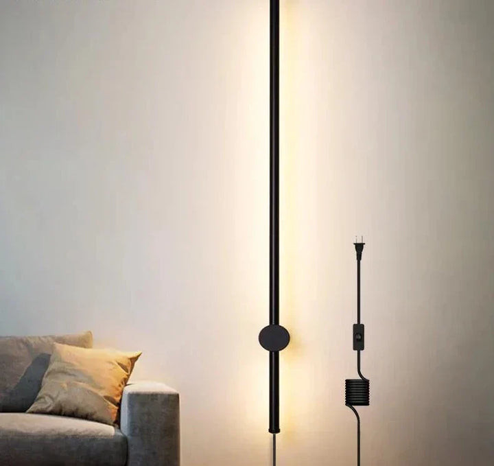 Lisslune | NordicRod – Minimalist Wall Lamp with Plug for Chic Interiors