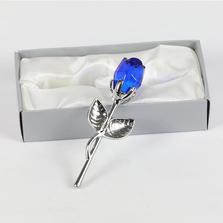 Lisslune | Luxury Crystal Rose in Gift Box – Valentine's Gift for Her