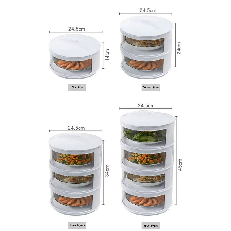 Lisslune | Transparent Stackable Food Organizing Container