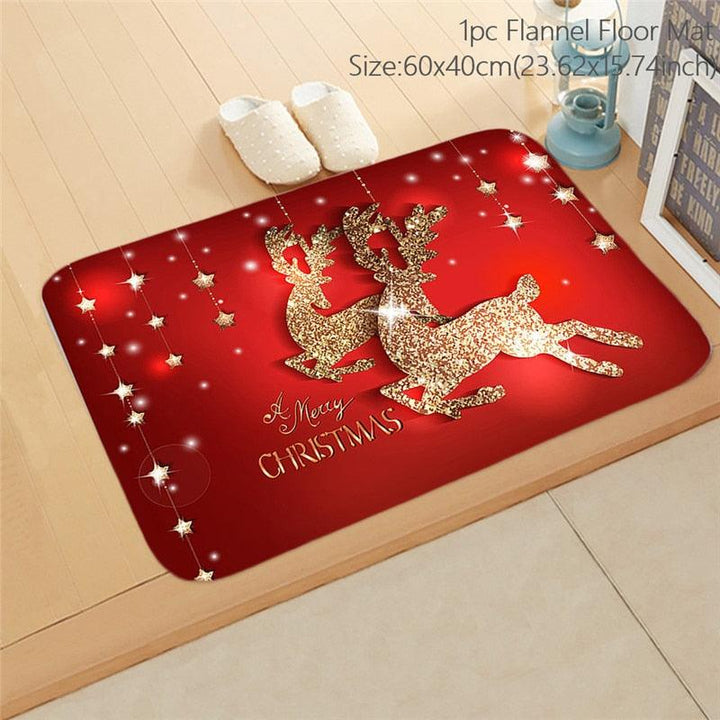 Lisslune | Cheerful Holiday Doormat for a Cheerful Welcome